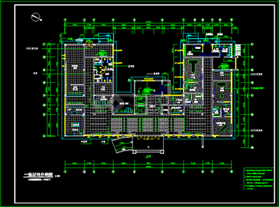 醫(yī)院裝飾工程施工設計CAD詳細圖