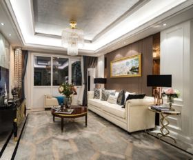 114㎡美式經典三居裝修案例 效果圖 土巴兔裝修網